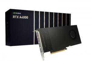 GIGABYTE NVIDIA RTX A4000 (AMPERE GPU,6144 CUDA CORES,192 TENSOR CORES,48 RT CORES,16GB DDR6,4XDP)