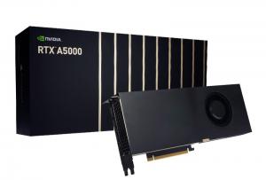 LEADTEK NVIDIA RTX A5000 (AMPERE GPU,8192 CUDA CORES,256 TENSOR CORES,64 RT CORES,24GB DDR6,4XDP)