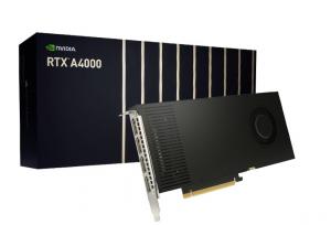 LEADTEK NVIDIA RTX A4000 (AMPERE GPU,6144 CUDA CORES,192 TENSOR CORES,48 RT CORES,16GB DDR6,4XDP)