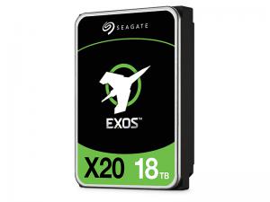 Seagate Exos X20 18TB Standard Enterprise 512e/4Kn SATA 6Gb/s 7200RPM 256MB 3.5in