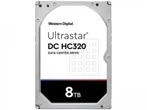 WD Ultrastar DC HC320 8TB Enterprise 3.5in 512E SE SATA 6Gb/s  7200RPM 256MB Cache-NK