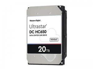 WD Ultrastar DC HC650 20TB Enterprise 3.5in 512E SED-FIPS SAS 12Gb/s 7200RPM 512MB Cache